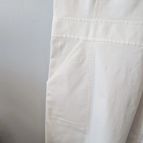 Theory White Sleeveless Sheath Midi Dress - Picture 5 of 10